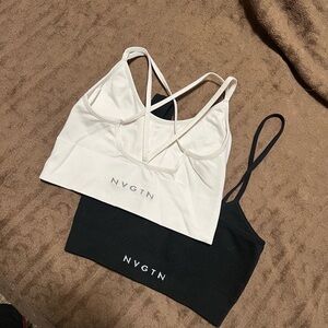 NVGTN Dual-Tone Sports Bra Set